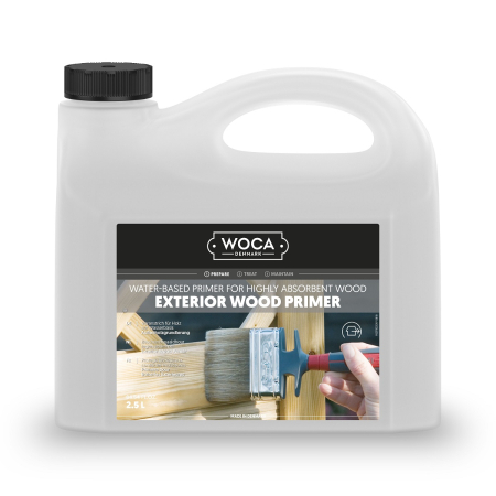 Woca Exterior Wood Primer f&uuml;r Au&szlig;enholz 2,5 Liter