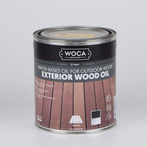 Woca Exterior Wood Oil Schwarz 750 ml