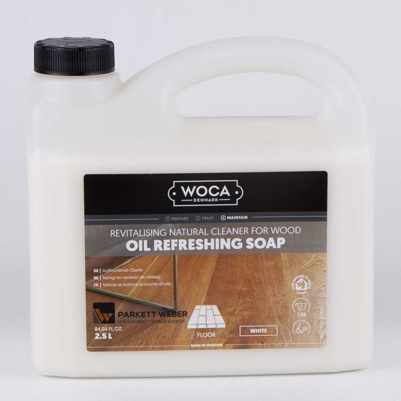 Woca Oil Refreshing Soap Weiß - 2,5 Liter