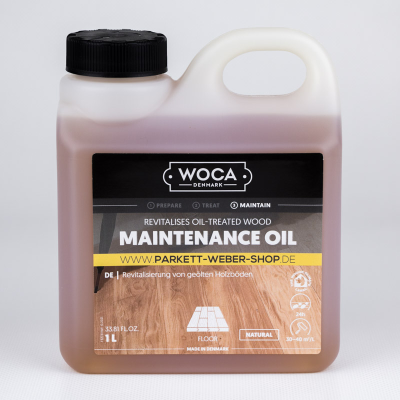 Woca Pflegeöl (Maintenance Oil) für Parkett