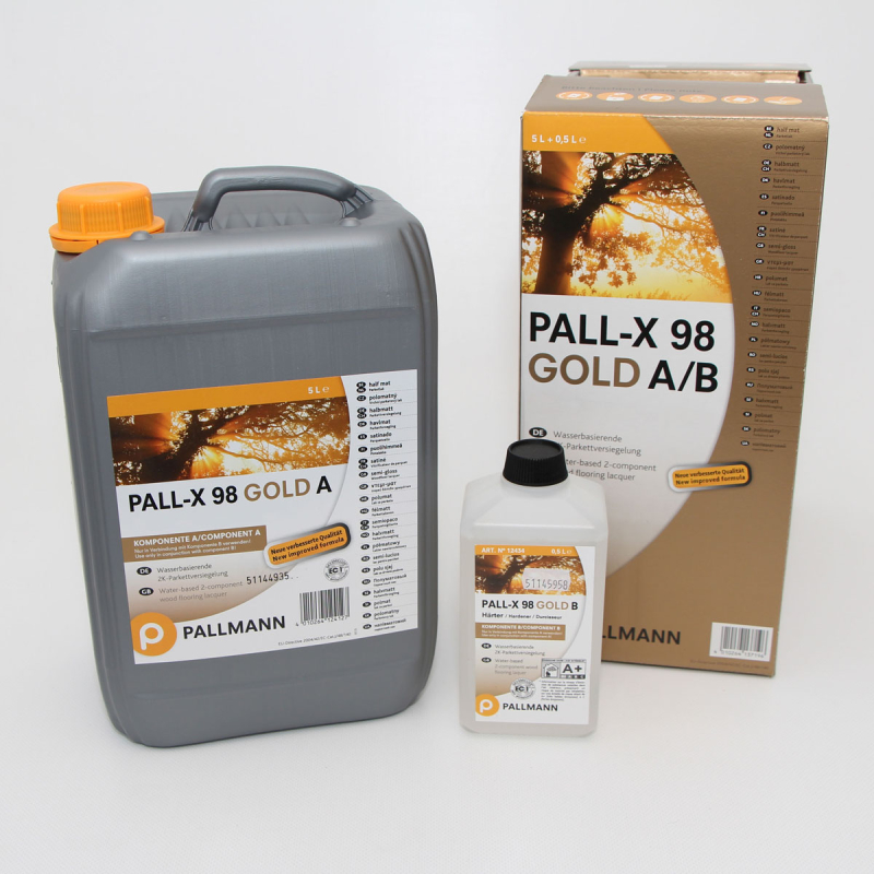 Pallmann Pall-X 98 GOLD 2K-Parkettlack