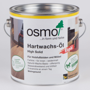 Osmo Hartwachs-&Ouml;l Rapid 3262 Farblos Matt 2,5 Liter