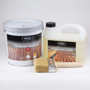 Woca Terrassenset - Woca Exterior Wood Oil + Cleaner