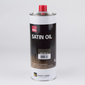 K&auml;hrs Satin Oil Color Dark-Grey 01 1 Liter