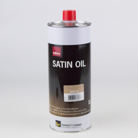 K&auml;hrs Satin Oil Color White 02 wei&szlig; 1 Liter