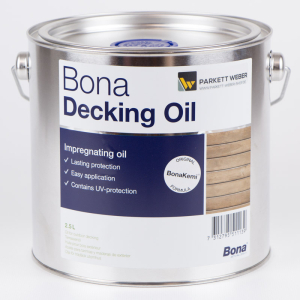 Bona Decking Oil Terrassen&ouml;l 2,5 Liter Teak