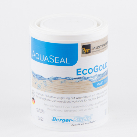 Berger-Seidle AquaSeal EcoGold Parkettlack matt 1 Liter