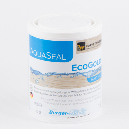 Berger-Seidle Aqua-Seal EcoGold Parkettlack halbmatt 1 Liter