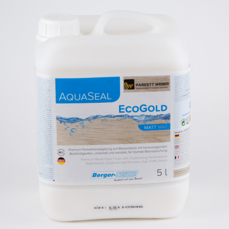 Berger-Seidle Aqua-Seal EcoGold Parkettlack halbmatt 5 Liter