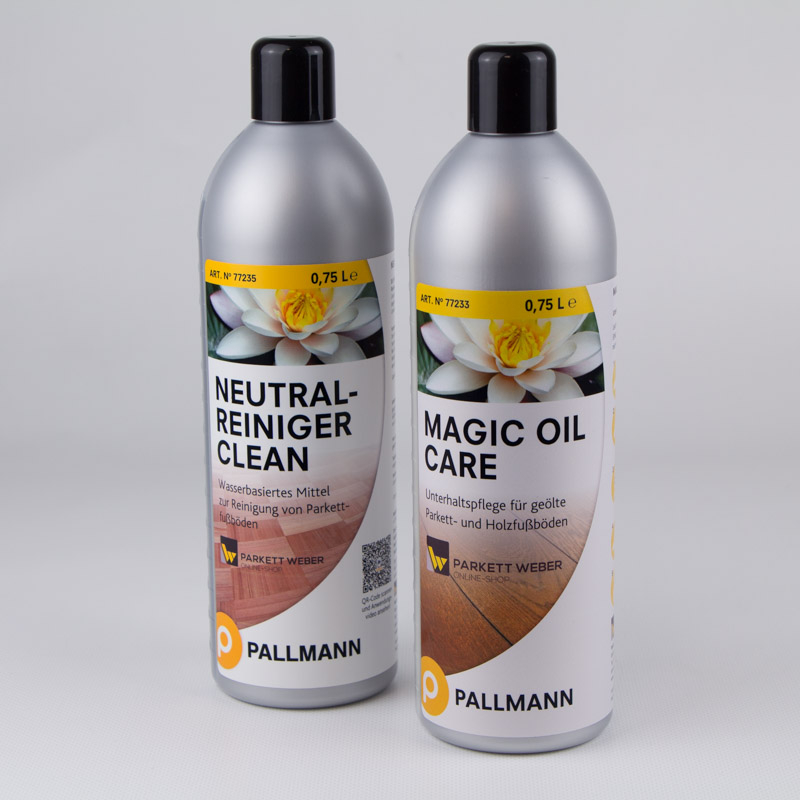Pallmann Pflegeset - Neutralreiniger + Magic Oil Care