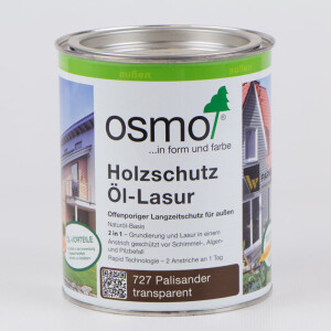 Osmo Holzschutz &Ouml;l-Lasur Palisander (727) 750 ml