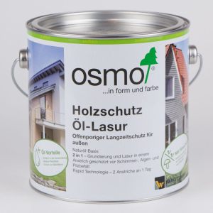 Osmo Holzschutz &Ouml;l-Lasur Tannengr&uuml;n (729) 2,5 Liter