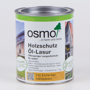 Osmo Holzschutz &Ouml;l-Lasur Eiche hell (732) 750 ml