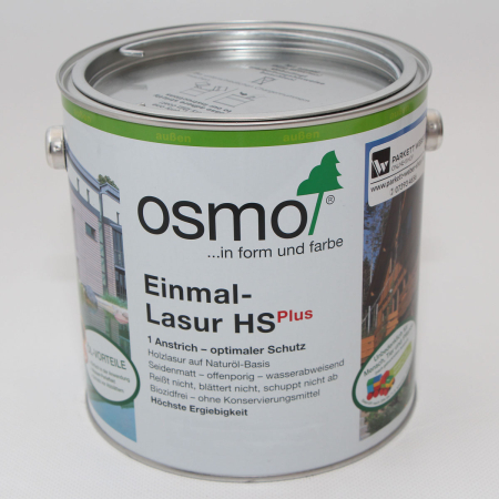 Osmo Einmal-Lasur HS Plus Eiche (9241) 2,5 Liter