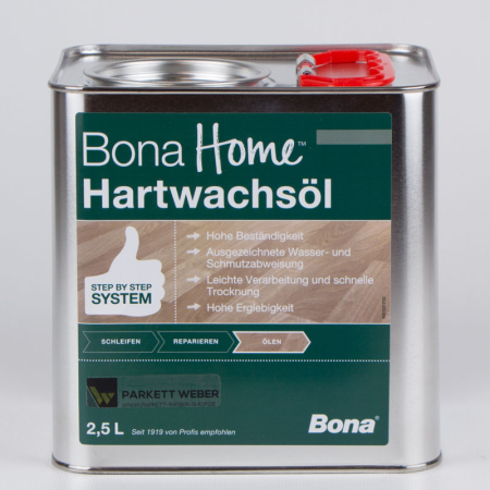 Bona Home Hartwachs&ouml;l matt 2,5 Liter