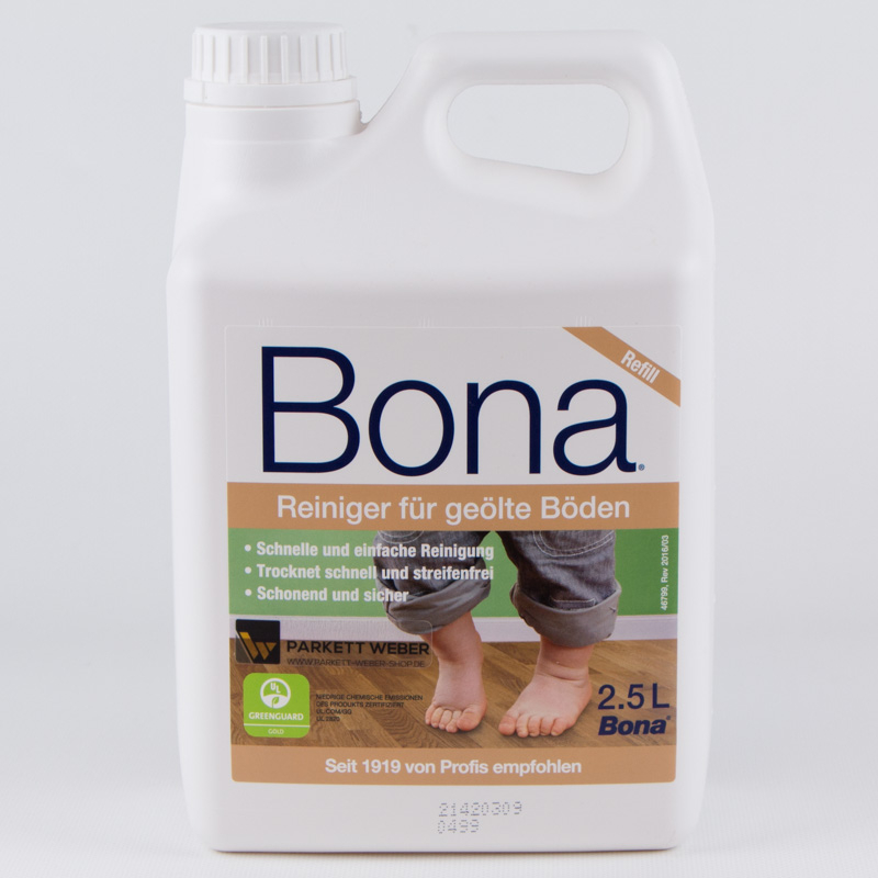 Bona Reiniger für geölte Böden - Nachfüllkanister 2,5 Liter