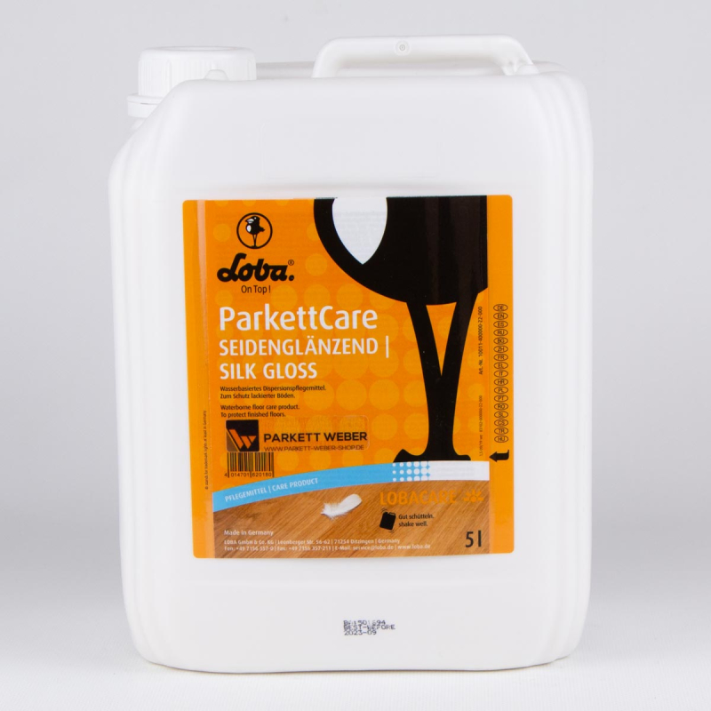 Loba ParkettCare Parkettpflege seidenglänzend 5 Liter