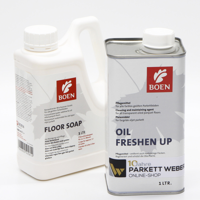 Boen Pflegeset - Oil Freshen Up & Floor Soap