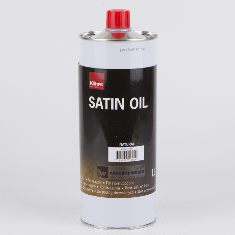 Kährs Satin Oil Seidenmatt (Natural) 1 Liter