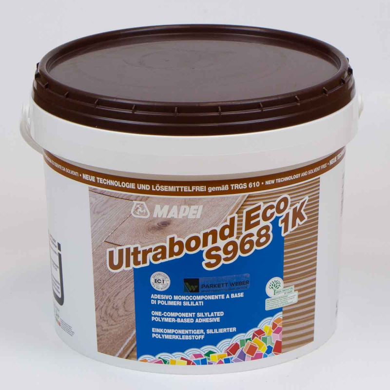 Mapei Ultrabond Eco S968 Parkettkleber, hart, 15 kg
