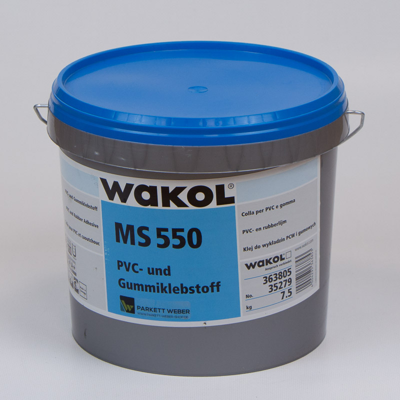 Wakol MS 550 PVC- und Gummiklebstoff 7,5 kg