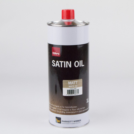 K&auml;hrs Satin Oil Color Matt White 03 1 Liter