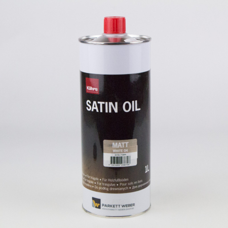 K&auml;hrs Satin Oil Color Matt White 04 1 Liter