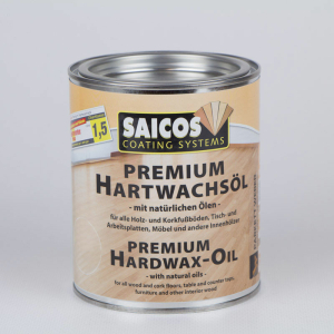 Saicos Premium Hartwachs&ouml;l 3320 Ultramatt Plus farblos 750 ml