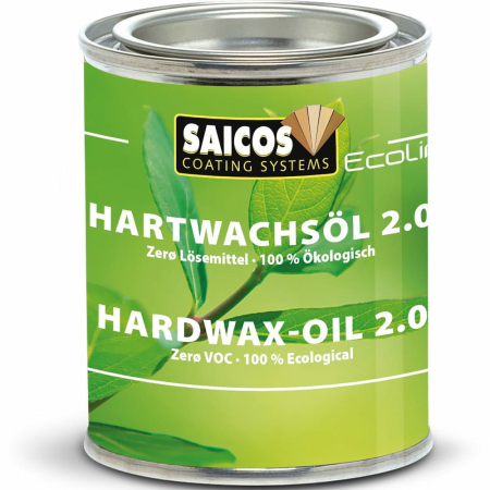 Saicos Ecoline Hartwachs&ouml;l 2.0 Matt farblos (3620) 125 ml