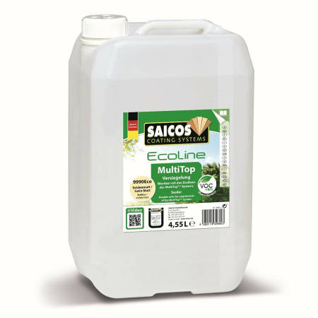 Saicos Ecoline MultiTop Versiegelung Seidenmatt (9990) 4,55 Liter