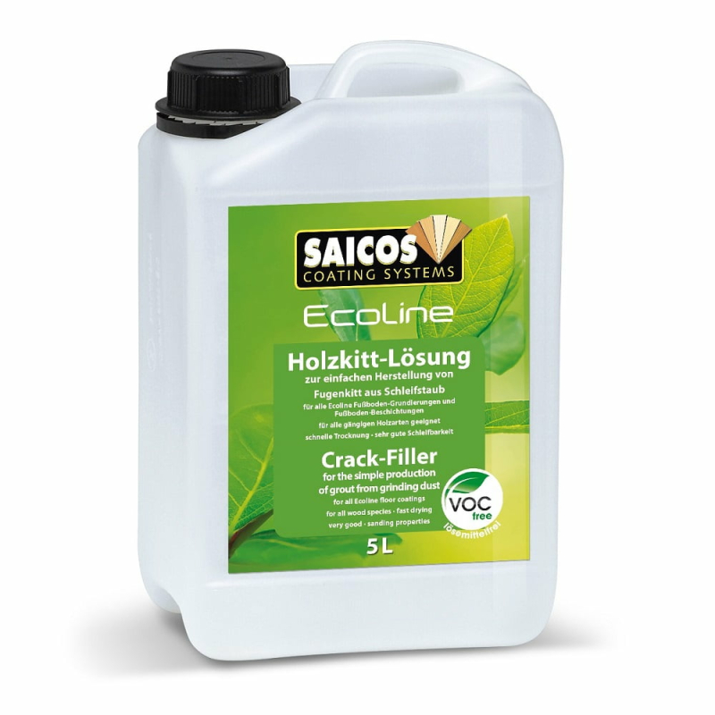 Saicos Ecoline Holzkitt-Lösung 5 Liter