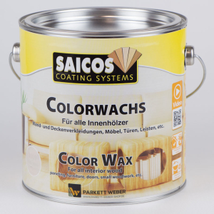 Saicos Colorwachs Palisander transparent (3085) 2,5 Liter
