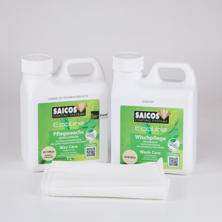 Saicos Ecoline Fußboden-Pflegeset für geölte Oberflächen (8310)