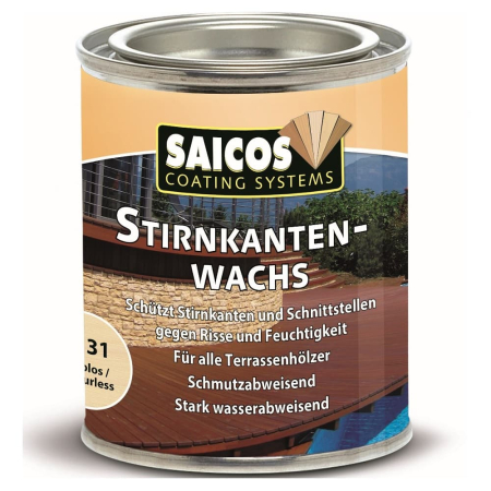 Saicos Stirnkantenwachs farblos (8131)