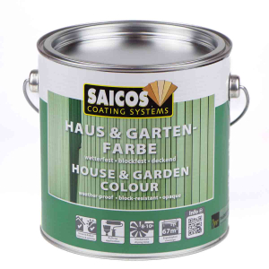 Saicos Haus & Garten-Farbe Weiß (2001) 750 ml
