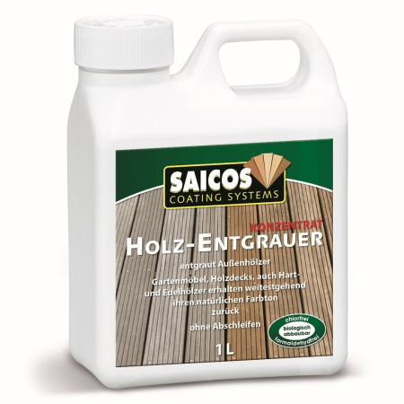 Saicos Holz-Entgrauer Konzentrat 1 Liter