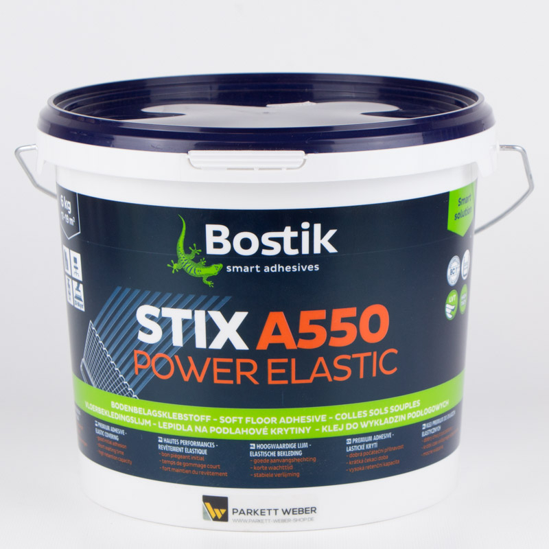 Bostik STIX A550 Power Elastic Klebstoff für PVC, Vinyl & Kork