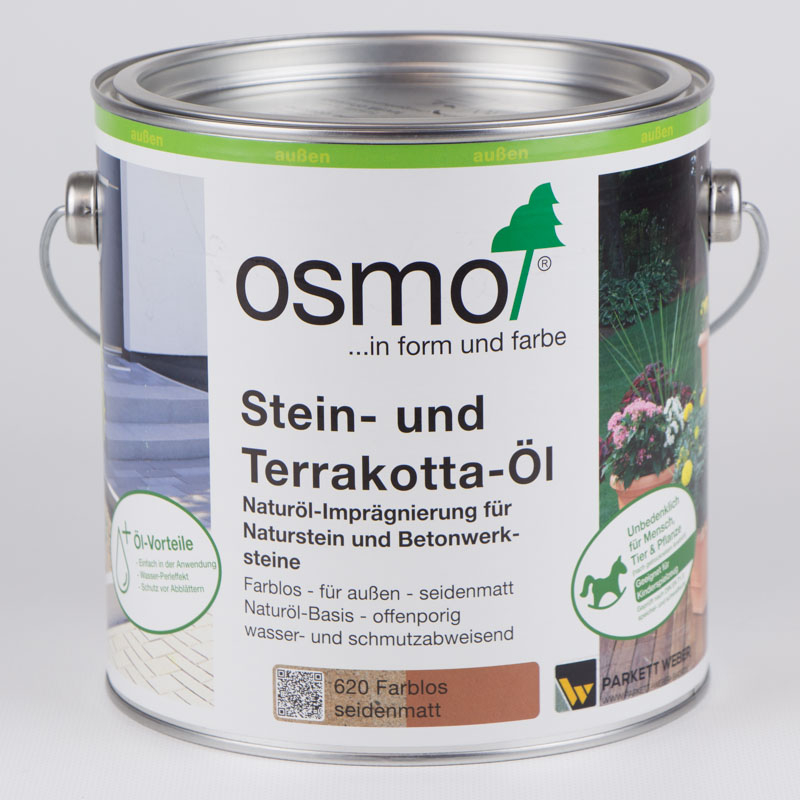 Osmo Stein- und Terrakotta-Öl farblos (620)