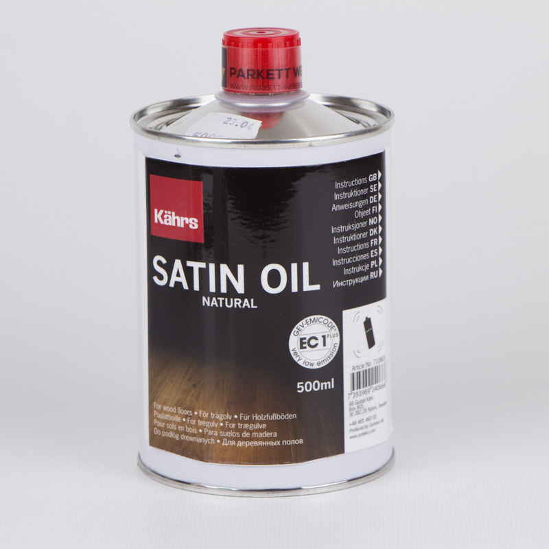 Kährs Satin Oil Seidenmatt (Natural) 500 ml