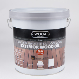 Woca Exterior Wood Oil Grau 3 Liter Aktionsangebot