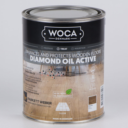 Woca Diamond Oil Active Natur 750 ml