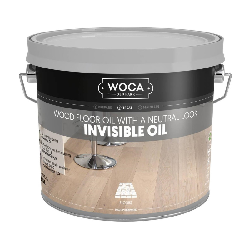 Woca Invisible Oil - Parkettöl für Rohholzoptik