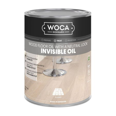 Woca Invisible Oil - Parkett&ouml;l f&uuml;r Rohholzoptik