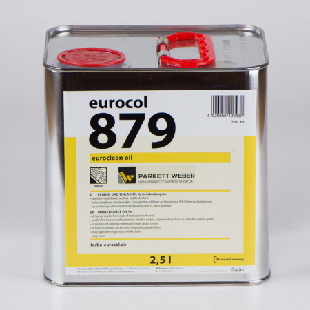 eurocol 879 Euroclean Oil Parkett&ouml;l 2,5 Liter