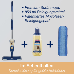 Bona Premium Spray Mop f&uuml;r ge&ouml;lte Oberfl&auml;chen