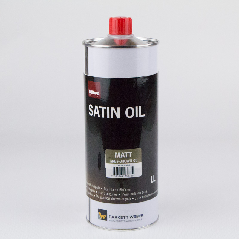 Kährs Satin Oil Color Matt Grey-Brown 03 1 Liter - Sonderposten MHD 11/2020