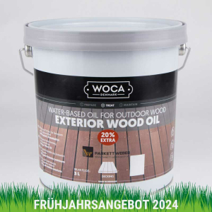 Woca Exterior Wood Oil Natur 3 Liter - WINTERANGEBOT