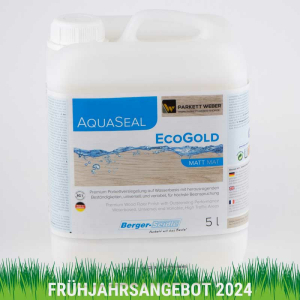 Berger-Seidle Aqua-Seal EcoGold Parkettlack matt 5 Liter...