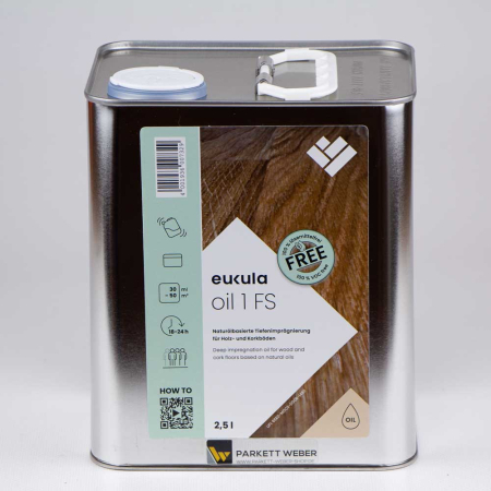 eukula oil 1 FS Parkettöl 2,5 Liter