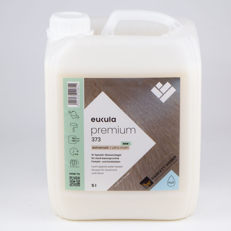 eukula premium 373 Parkettlack extramatt 5 Liter